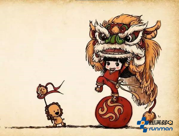 元宵节习俗舞狮子 元宵节习俗舞狮子